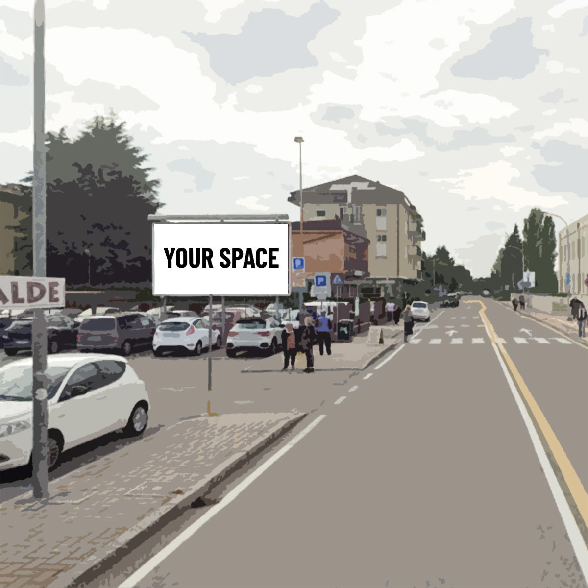 SPAZIO PUBBLICITARIO 600 x 300 Via Forlanini (PONTE SAN PIETRO) Dal 19/10/2026 al 01/11/2026 14 giorni